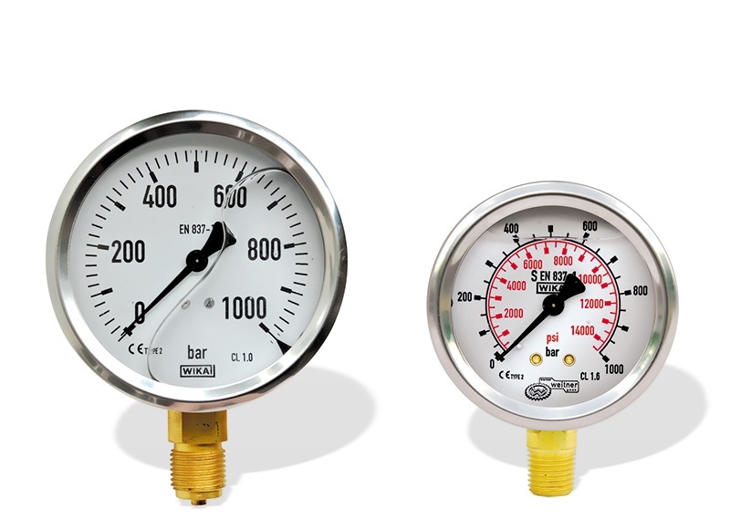 1000 Bar High Pressure - Manometers