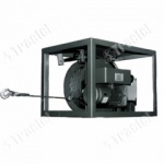 Electronic wire rope winch 